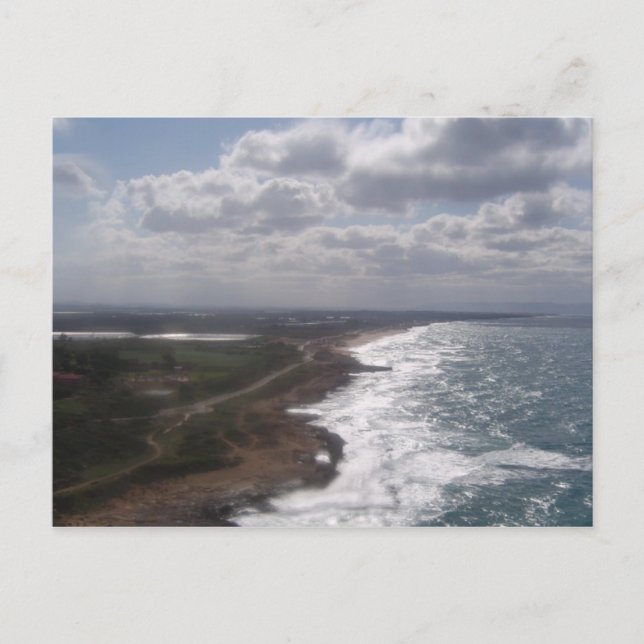 israeli seaside postcard (Front)