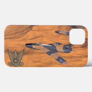 Israeli Super Mystères Over The Desert iPhone 13 Case