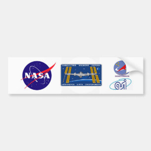 ISS Crews:  Expedition 42 Bumper Sticker
