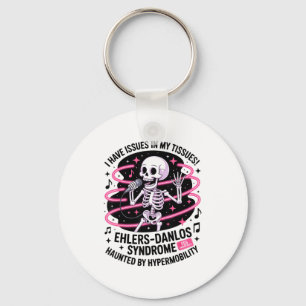 Issues In My Tissues Ehlers Danlos Syndrome Funny  Keychain