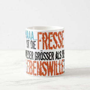 Ist die Fresse wieder größer als der Lebenswille? Magic Mug