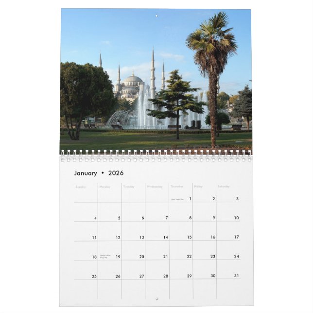 Istanbul 2013 calendar (Jan 2026)