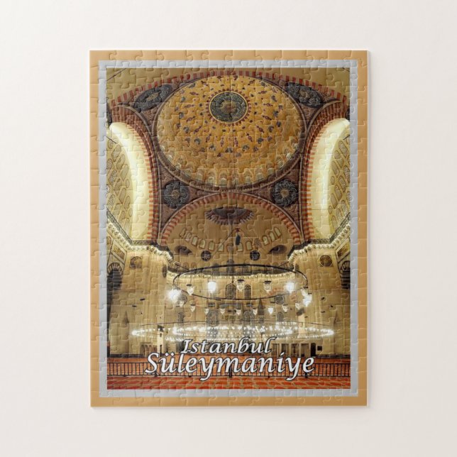 Istanbul - Basilica of Solimano - Turkey - Jigsaw Puzzle (Vertical)