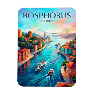 Istanbul - Bosphorus Turkey Magnet