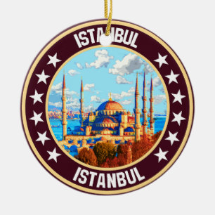 Istanbul                                           ceramic ornament