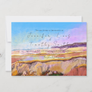 Istanbul colourful landscape  invitation