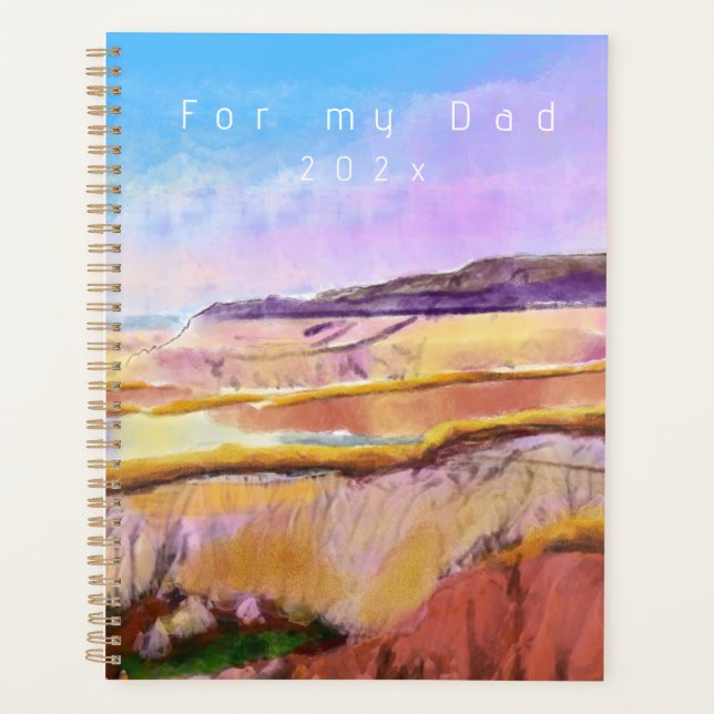 Istanbul colourful landscape  planner (Front)