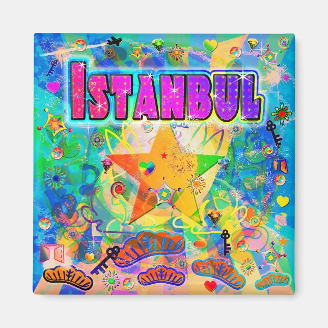 Istanbul Epoch Hour Magnet (Front)