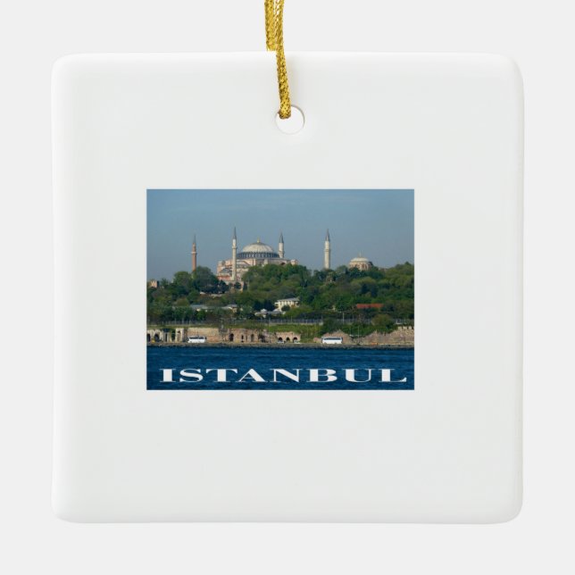 Istanbul glory ceramic ornament (Front)