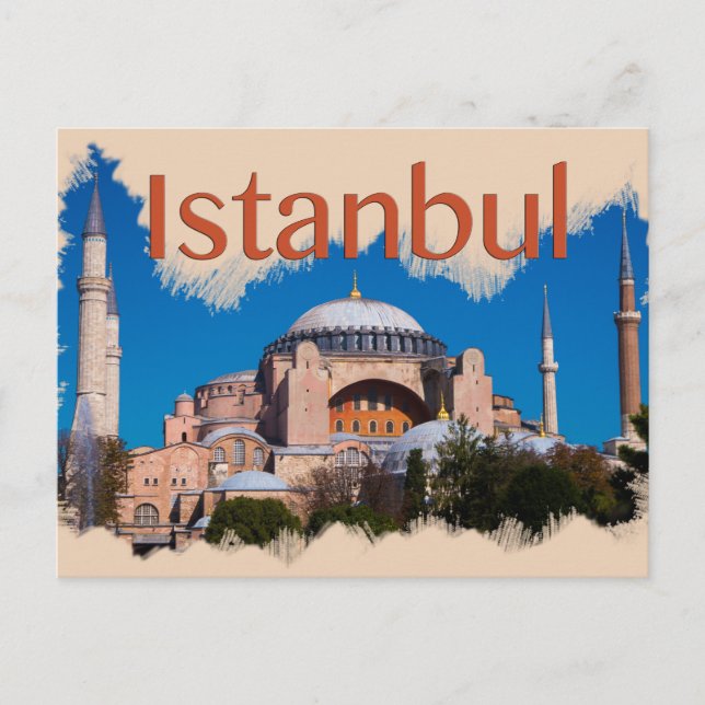 Istanbul: Hagia Sophia Postcard (Front)