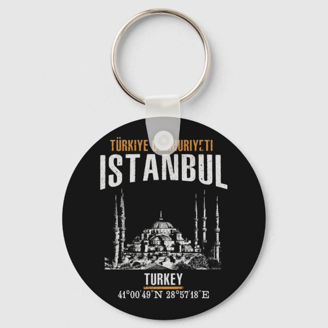 Istanbul Keychain (Front)