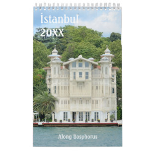 Istanbul le long du Bosphore 2021 Calendrier