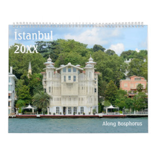 Istanbul le long du Bosphore 2021 Calendrier