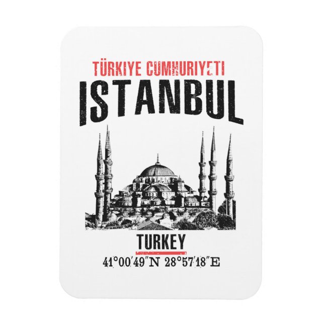 Istanbul Magnet (Vertical)