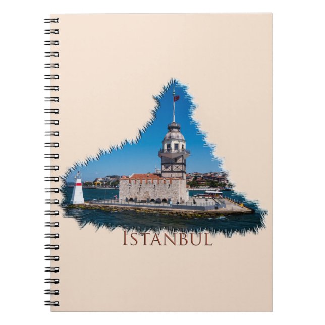 Istanbul: Maiden's Tower Notebook (Front)
