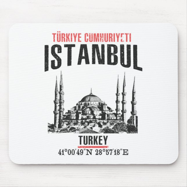Istanbul Mouse Pad (Front)