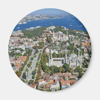Istanbul - Sultanahmet (Round Magnet) Magnet