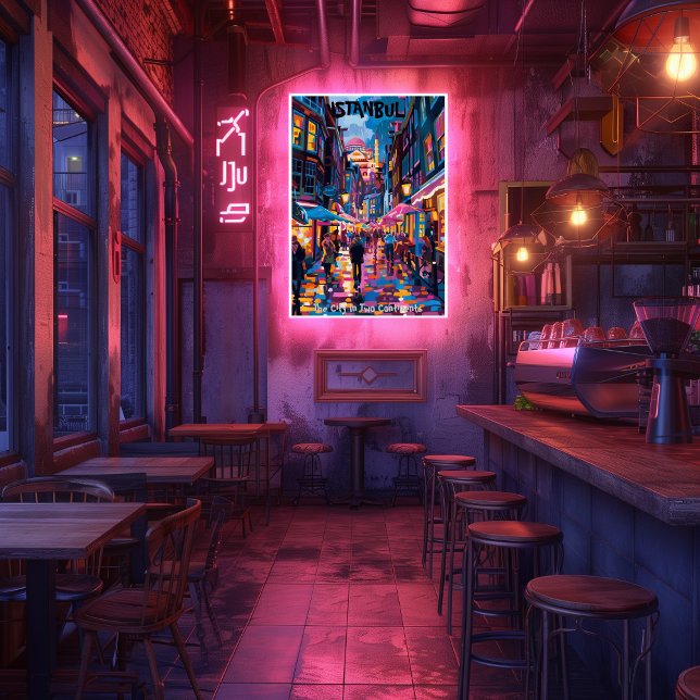 Istanbul: The City in Two Continents Live Colors Poster (Creator Uploaded)