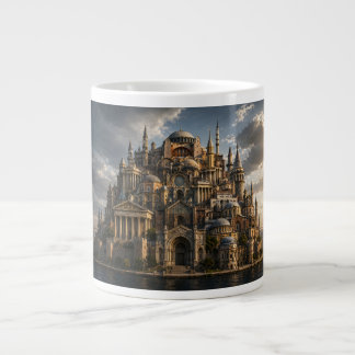Istanbul Through the Ages | Legendary Cityscape Large Coffee Mug