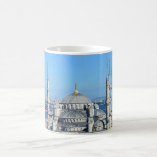 Istanbul Turkey Blue Mosque Architecture Day View Magic Mug