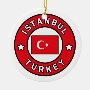 Istanbul Turkey Ceramic Ornament