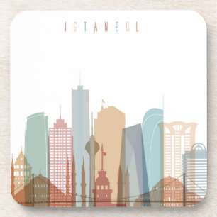 Istanbul, Turkey City Skyline Coaster