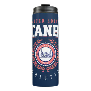 Istanbul Turkey City Traveller Sports Style Thermal Tumbler