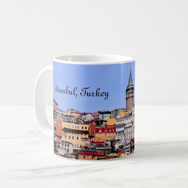 Istanbul, Turkey Coffee Mug (Front Left)