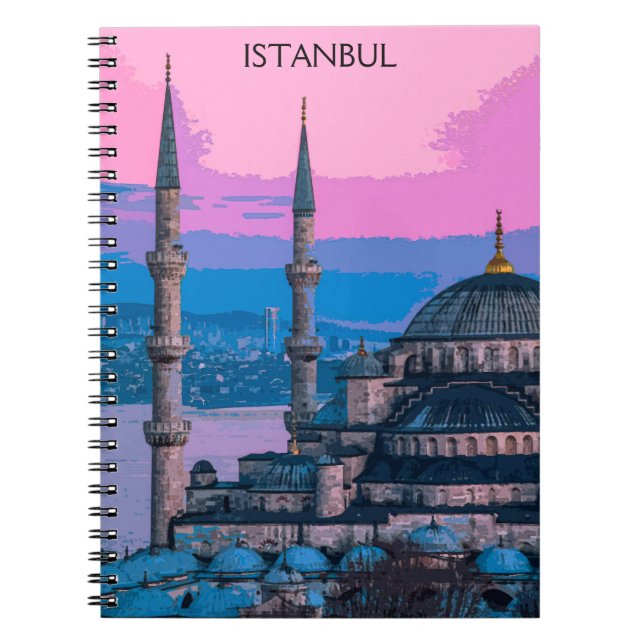 Istanbul Turkey Hagia Sophia Architecture Notebook (Front)