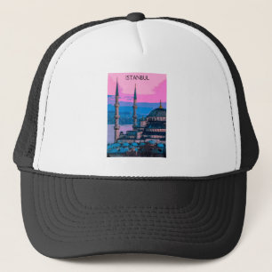 Istanbul Turkey Hagia Sophia Architecture Trucker Hat
