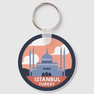 Istanbul Turkey Keychain