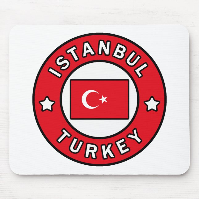 Istanbul Turkey Mouse Pad (Front)