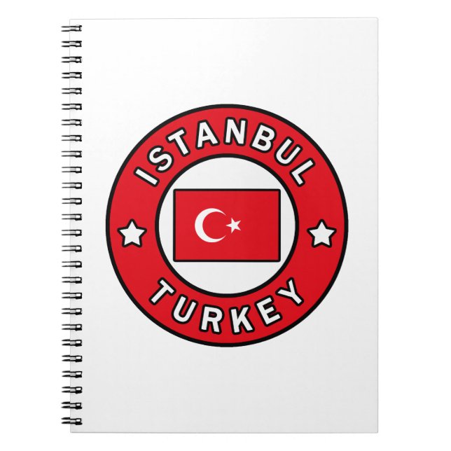 Istanbul Turkey Notebook (Front)