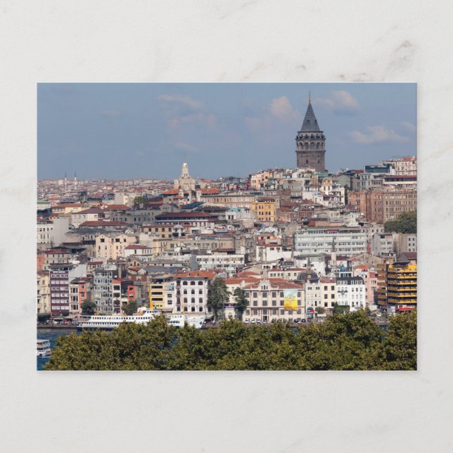 Istanbul Turkey Postcard (Front)