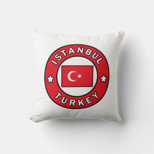 Istanbul Turkey Throw Pillow