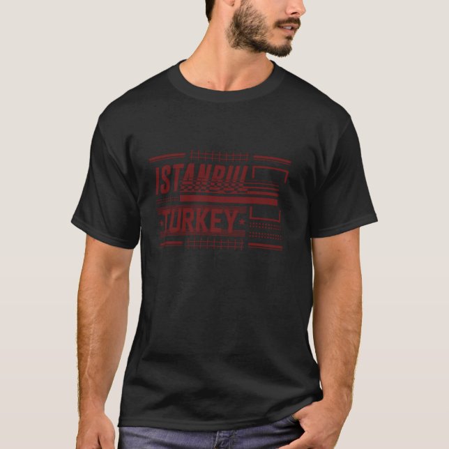 Istanbul Turkey Travel Vibes Design for Adventure  T-Shirt (Front)