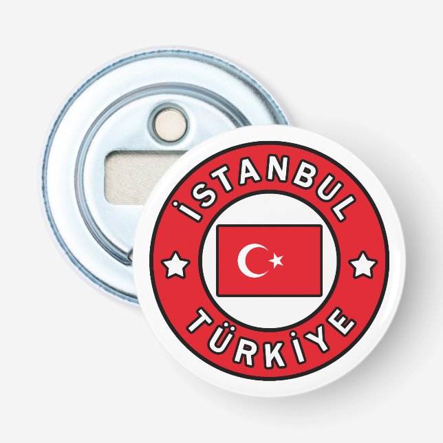 İstanbul Türkiye Bottle Opener (Front)
