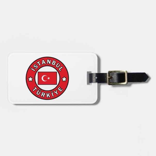 İstanbul Türkiye Luggage Tag (Front Horizontal)