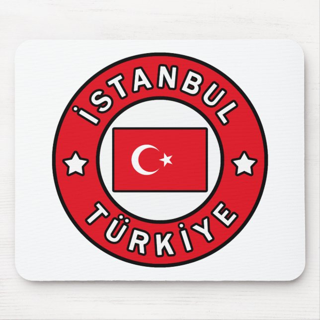 İstanbul Türkiye Mouse Pad (Front)