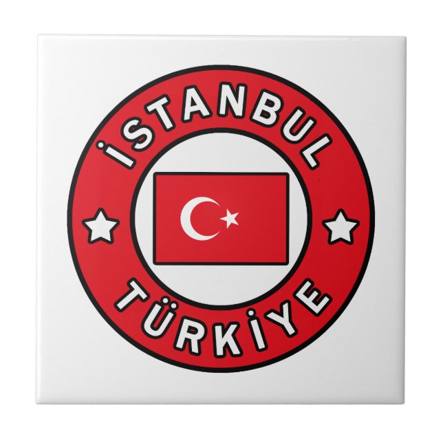 İstanbul Türkiye Tile (Front)