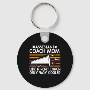 Istant Cheer Coach-mom Funny Sports Coaching Cheer Keychain