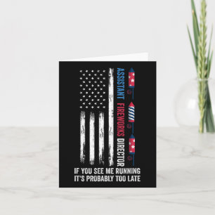 Istant Fireworks Director 4th Of July  Card