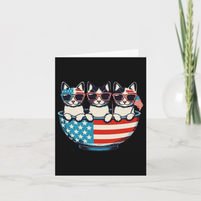 Istant Fireworks Director 4th Of July Independence Card (Front)