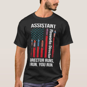 Istant Fireworks Director Usa Independence Day Jul T-Shirt