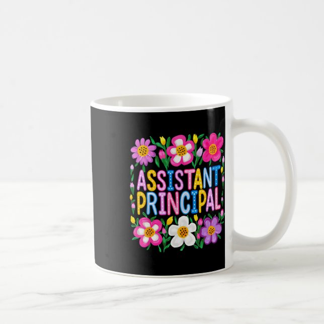 Istant Principal Back To School Happy First Day Of Coffee Mug (Right)