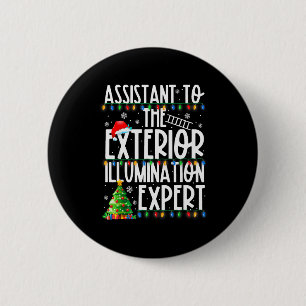 Istant To Exterior Illumination Expert Christmas L 2 Inch Round Button