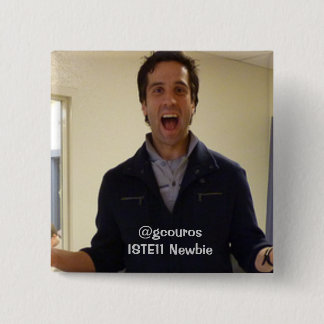 ISTE11 Buttom 2 Inch Square Button
