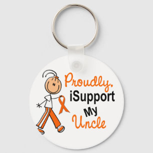 iSupport 1 SFT Leukaemia MS Kidney Cancer UNCLE Keychain