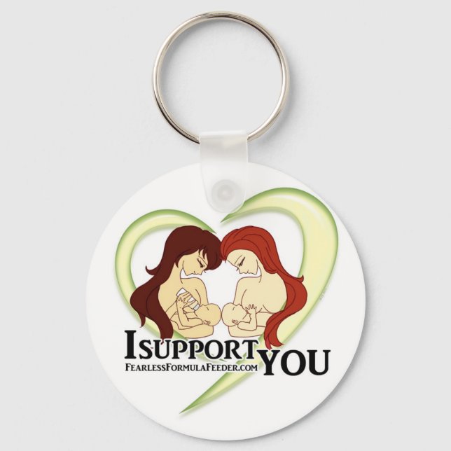 #ISupportYou Movement Swag Keychain (Front)