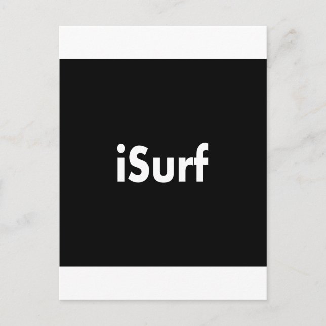 iSurf Postcard (Front)